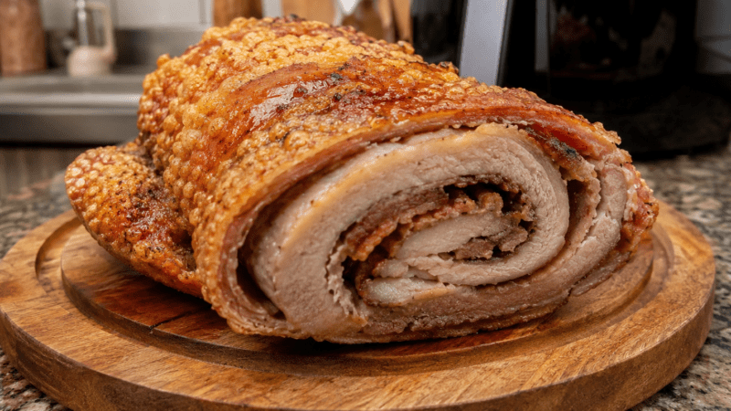 Torresmo de Rolo na Airfryer: Receita Fácil, Crocante Pururuca! 5 (18)