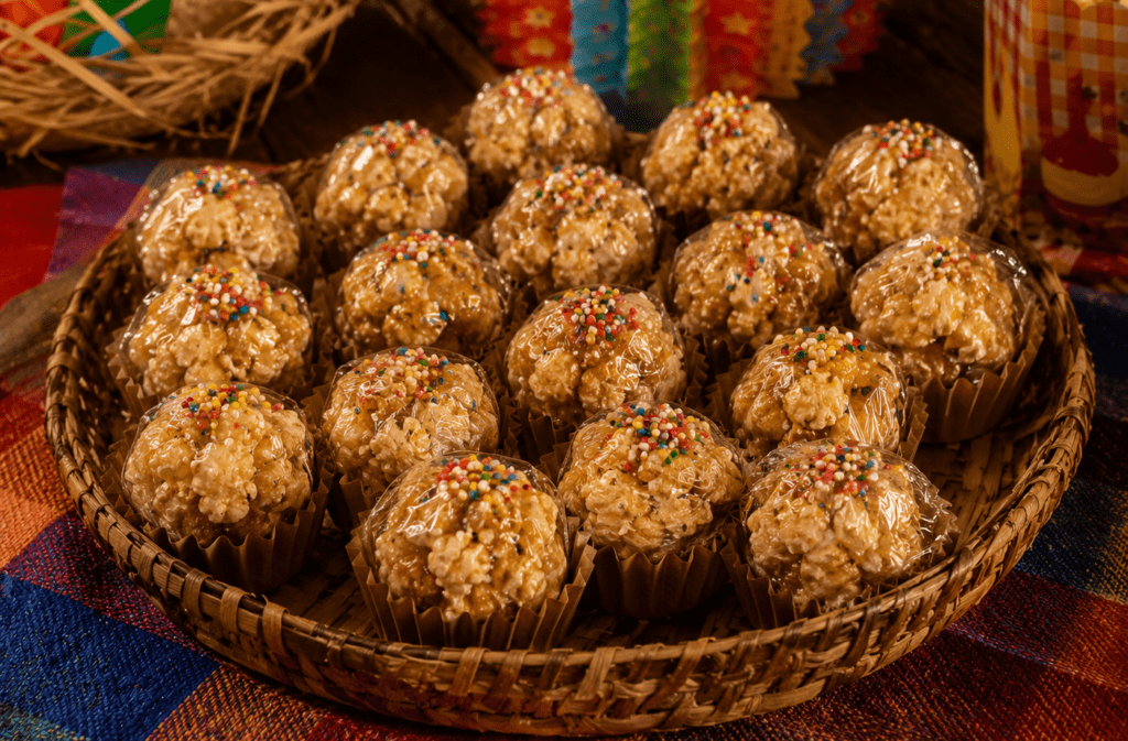 Brigadeiro de Pipoca para Festa Junina:Receita Diferente Fácil