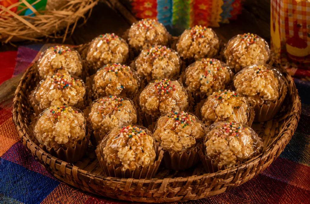 Brigadeiro de Pipoca para Festa Junina:Receita Diferente Fácil