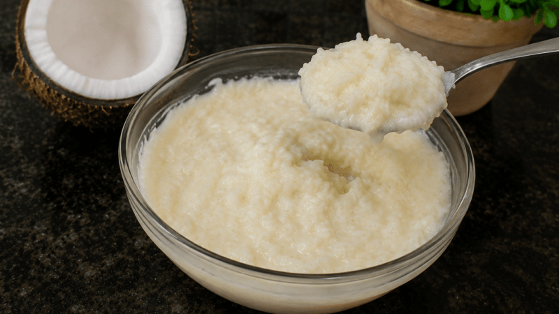Cocada Cremosa de Colher:Receita Fácil Pronta em 10 Minutos 0 (0)