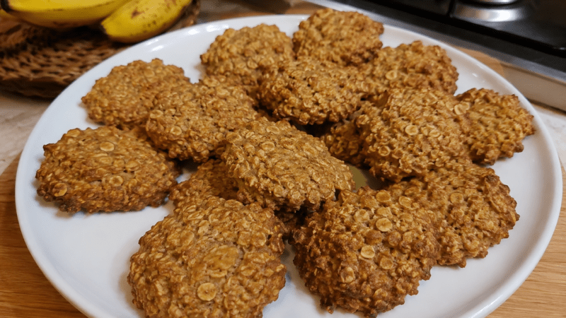 Cookie de Aveia e Banana: Receita Fit com Apenas 3 Ingredientes 5 (12)