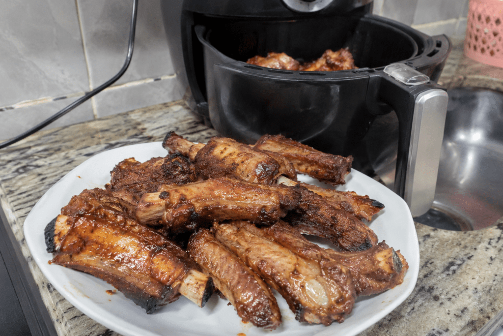 Costelinha Suína na Air Fryer Suculenta:Receita Fácil, Rápida Perfeita