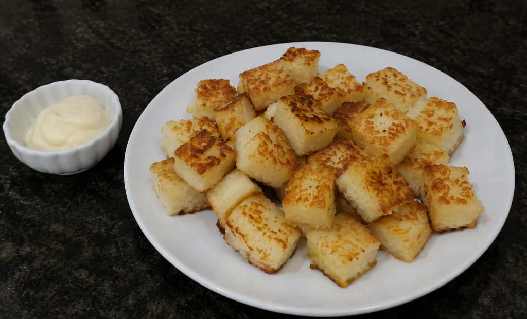 Dadinho de Tapioca com Queijo Coalho:Receita Fácil e Crocante