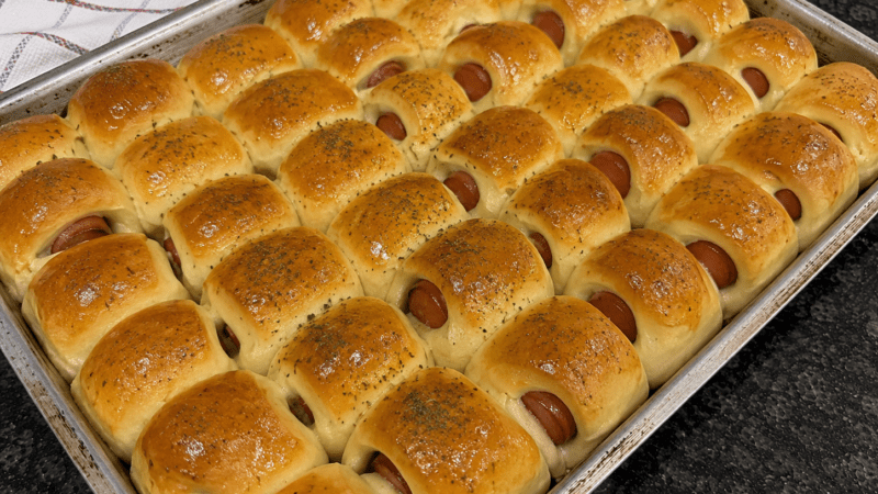 Mini Hot Dog de Forno com Massa Fofinha que Rende Muito! 0 (0)