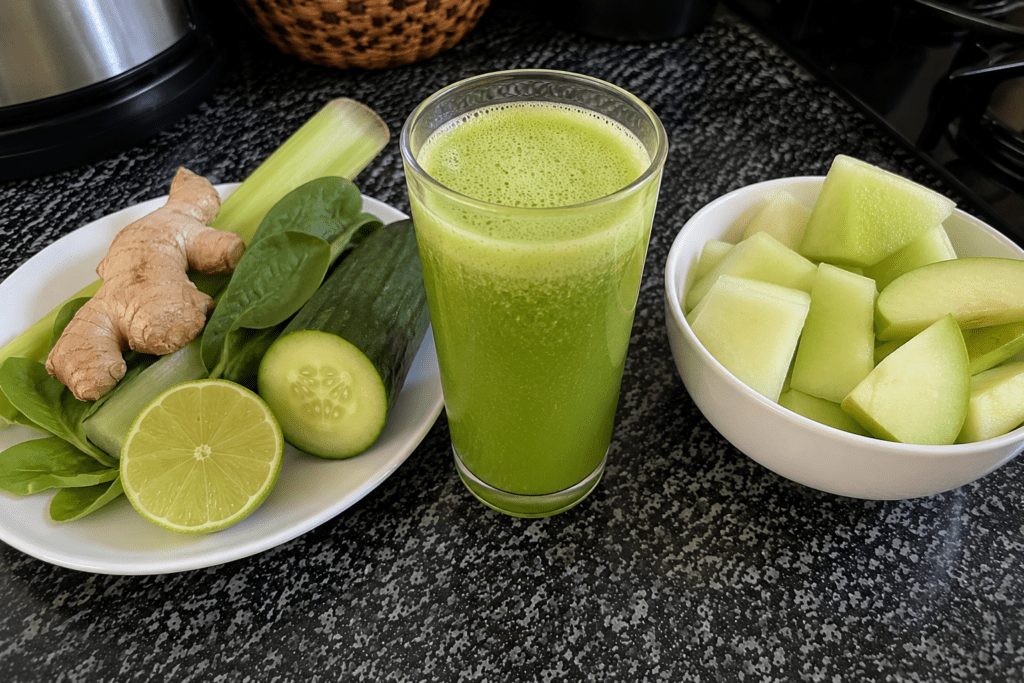 O Suco Detox que Todo Mundo Está Tomando Pela Manhã: O Segredo para Desinchar em Dias!
