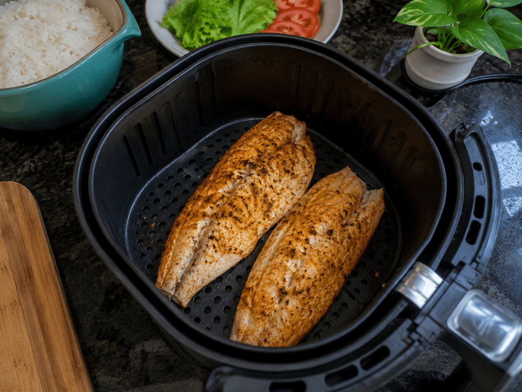 Peixe na Airfryer Suculento:O Truque Simples Para Não Grudar