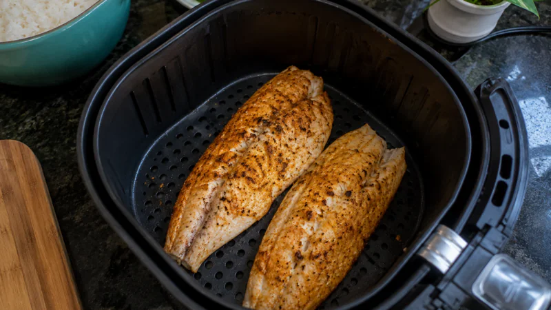 Peixe na Airfryer Suculento:O Truque Simples Para Não Grudar 5 (15)