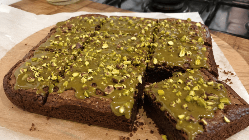 Como Fazer Brownie de Pistache Fácil:Receita Passo a Passo 5 (22)