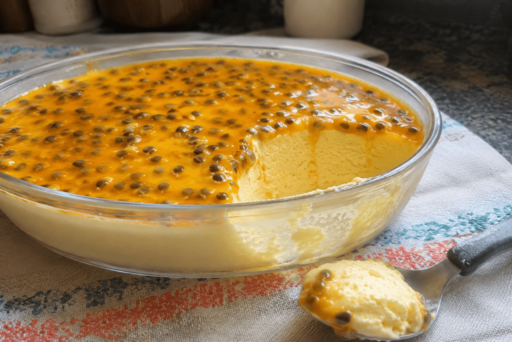 Mousse de Maracujá com 3 Ingredientes:facil e rápido