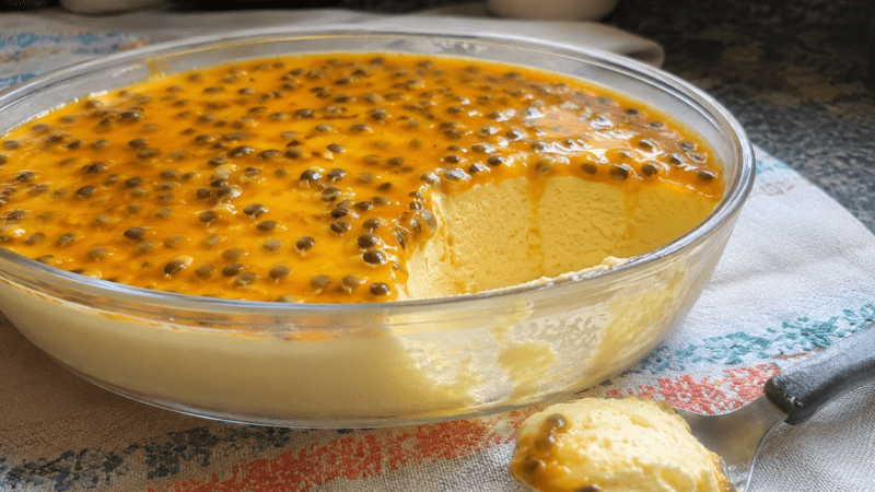 Mousse de Maracujá com 3 Ingredientes:facil e rápido 5 (24)