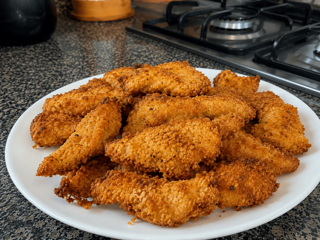 O Frango Crocante que Todo Mundo Está Fazendo na AirFryer
