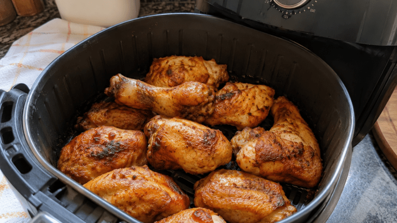 O Frango na Air Fryer Mais Suculento(Sem Ficar Seco)
