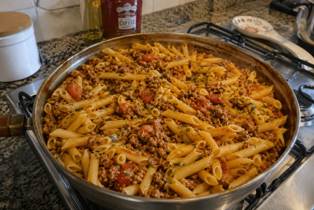 Receita de Almoço Rápido: 15 Minutos 1 Panela Só