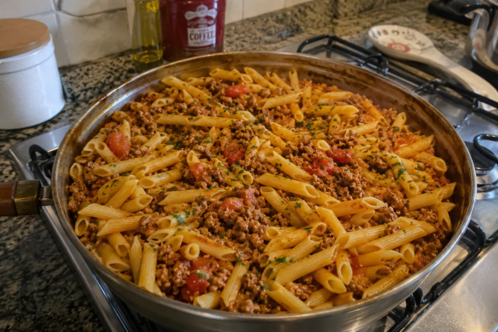 Receita de Almoço Rápido: 15 Minutos 1 Panela Só