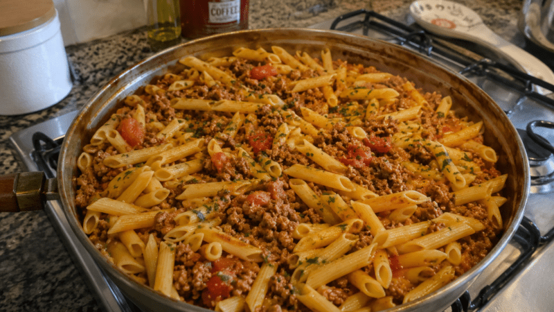 Receita de Almoço Rápido 15 Minutos 1 Panela Só