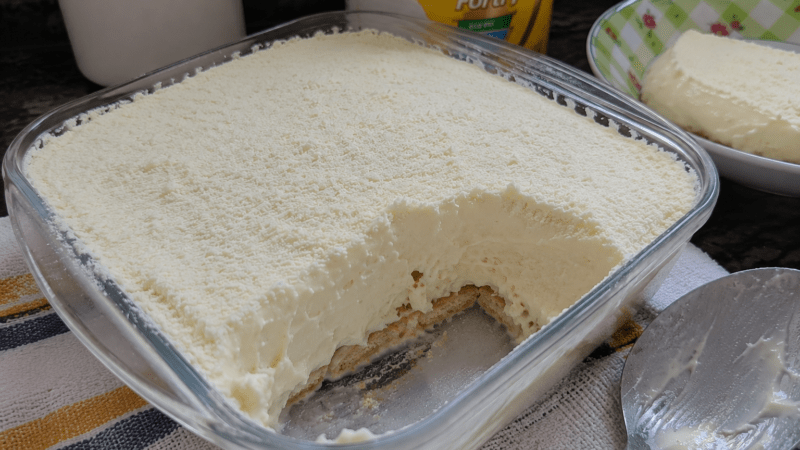 Sobremesa Gelada de Leite Ninho facil e deliciosa ! 5 (16)