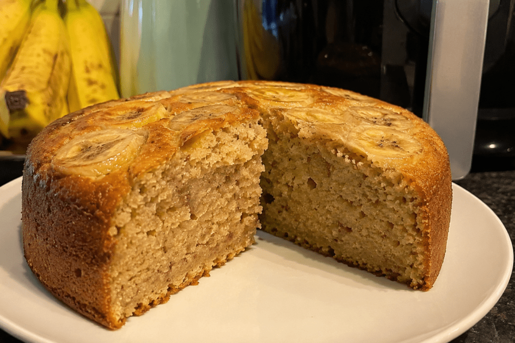 Bolo de Banana na Air Fryer: Fica Pronto Rápido e Muito Fofinho