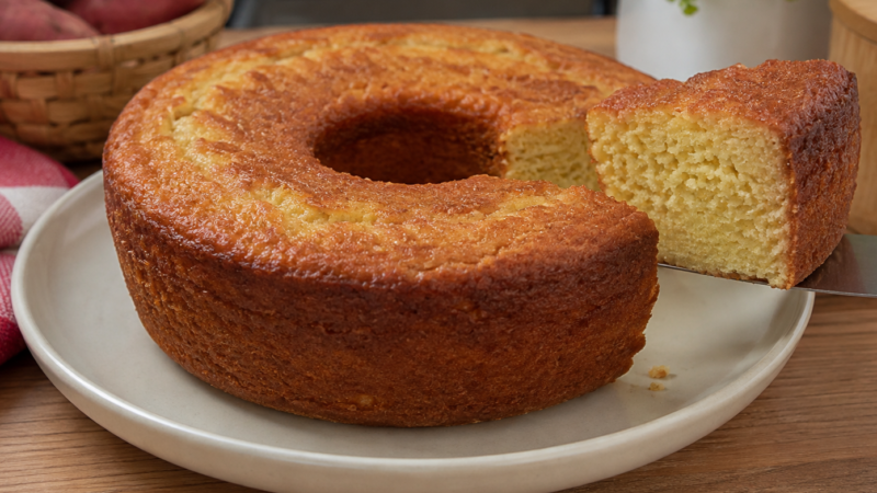 Bolo de Batata-Doce Crua Sem Glúten: Fofinho Fácil de Fazer 0 (0)
