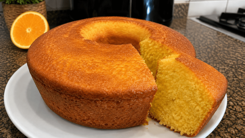 Bolo de Laranja Fofinho de Liquidificador Fácil 5 (20)