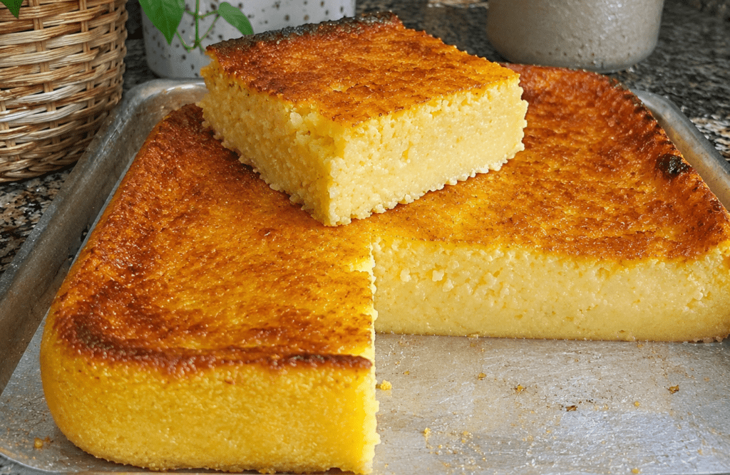 Como fazer bolo de fuba cremoso sem queijo ralado