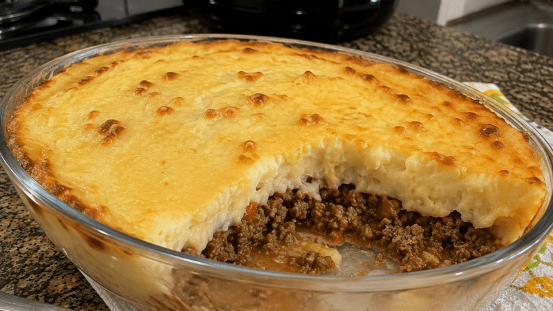 Escondidinho de Carne Moída Cremoso e Fácil de Fazer