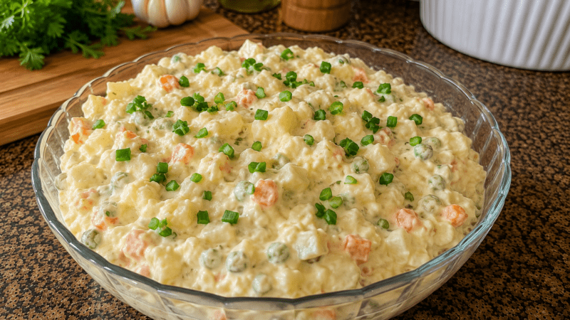 Maionese de Batata Cremosa para Churrasco Fácil e Rápido 5 (15)