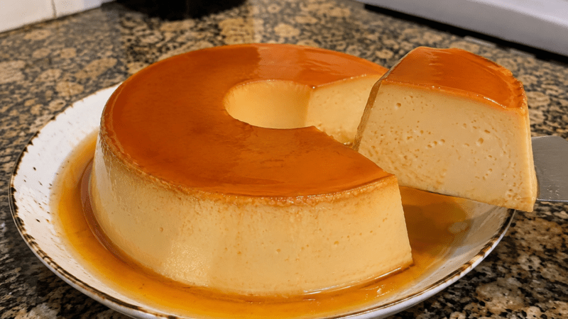 Pudim Sem Forno Perfeito: Super Cremoso e Sem Furadinhos! 5 (18)