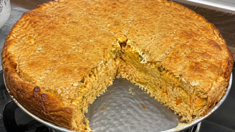 Torta de Frango com Aveia: Receita Fácil e Saudável