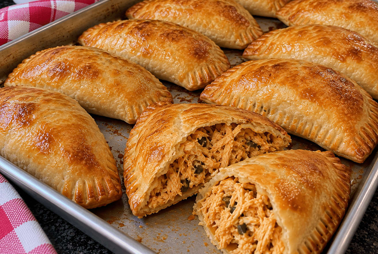 Pastel de Forno com Frango: Massa Caseira e Recheio Bem Caprichado