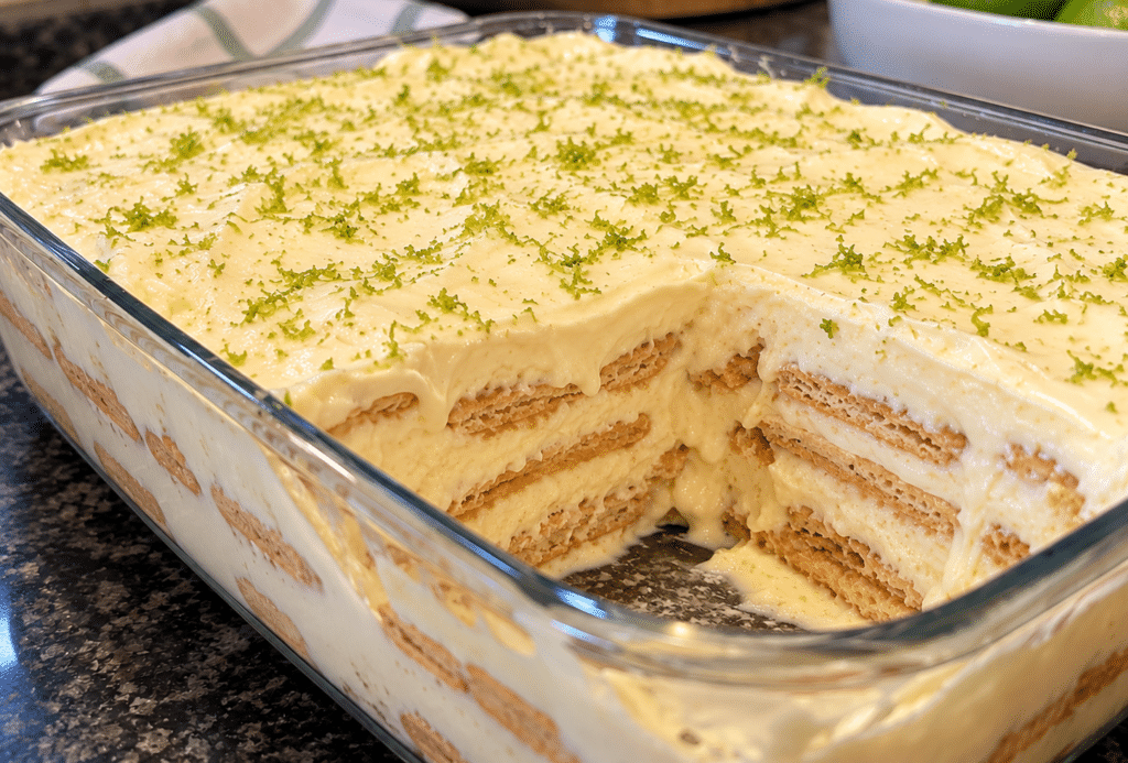 Pavê de Limão com Bolacha Maisena: Cremoso, Fácil e Sem Forno