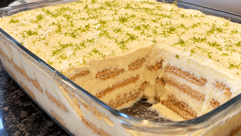 Pavê de Limão com Bolacha Maisena: Cremoso, Fácil e Sem Forno 5 (28)